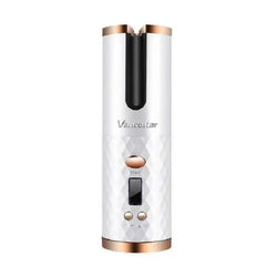 Wireless Electric Hair Curler Portable Travel Home Use 6 Timing 6 Temp. LED Cordless Automatic Hair Curler for Curls or Waves