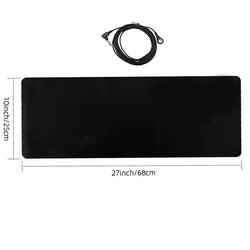 Grounding Mat Earth Foot 16ft Connection Cord Indoor Use Suitable for Desk Connects to Reduces Fatigue and Stress Improves Sleep